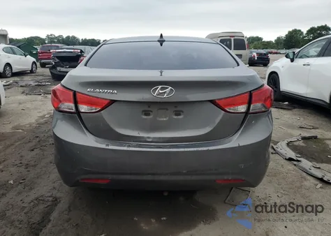 2013 Hyundai Elantra Gls из США, поврежденный, VIN 5NPDH4AE0DH355500